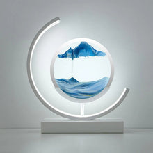 Load image into Gallery viewer, 3D Hourglass LED Lamp, Mesmerizing Sand Art for Home Decor
