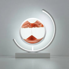 Load image into Gallery viewer, 3D Hourglass LED Lamp, Mesmerizing Sand Art for Home Decor
