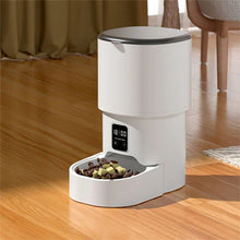 Load image into Gallery viewer, Automatic Cat Food Dispenser with Wi-Fi and Digital Touch Screen
