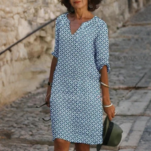 Load image into Gallery viewer, Loose summer dress
