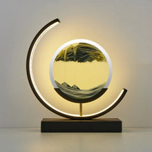 Load image into Gallery viewer, 3D Hourglass LED Lamp, Mesmerizing Sand Art for Home Decor
