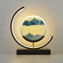 Load image into Gallery viewer, 3D Hourglass LED Lamp, Mesmerizing Sand Art for Home Decor
