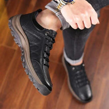 Load image into Gallery viewer, Orthopedic Shoes with Three Arch Support and Rubber Grip Sole, Cowhide Upper
