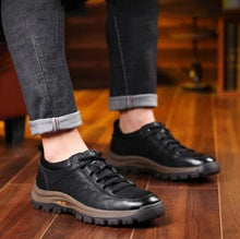 Load image into Gallery viewer, Orthopedic Shoes with Three Arch Support and Rubber Grip Sole, Cowhide Upper

