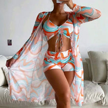 Load image into Gallery viewer, 3 piece bikini set, demi-set
