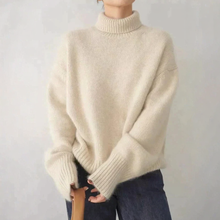 Load image into Gallery viewer, Cashmere turtleneck sweater
