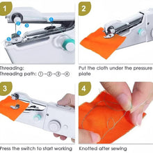 Load image into Gallery viewer, Electric Handy Stitch Mini Portable Handheld Tailor Sewing Machine
