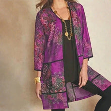 Load image into Gallery viewer, Classy UV protection print sun protection shirt blouse
