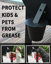 Load image into Gallery viewer, Grill Grease Collector with Fitted Lid and Reusable Liner for 1.6 Inch Spouts
