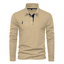 Load image into Gallery viewer, Long Sleeve Polo Shirt
