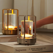 Load image into Gallery viewer, Rechargeable Table Lamp with Touch Dimming and Dual Direction Lighting

