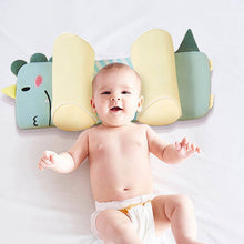 Load image into Gallery viewer, Infant Head Pillow with Adjustable Side Cushions and 3D Mesh Ventilation, Buckwheat Husk Filling
