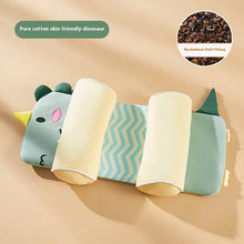 Load image into Gallery viewer, Infant Head Pillow with Adjustable Side Cushions and 3D Mesh Ventilation, Buckwheat Husk Filling
