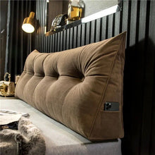 Load image into Gallery viewer, DreamSlope Headboard Pillow for Comfort and Support (Copy)
