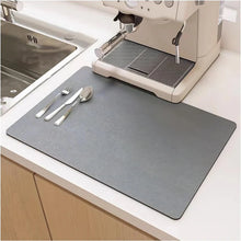 Load image into Gallery viewer, Quick Dry Kitchen Dish Mat Highly Absorbent
