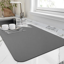 Load image into Gallery viewer, Quick Dry Kitchen Dish Mat Highly Absorbent
