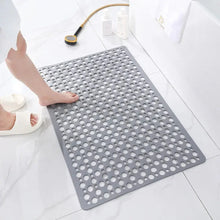 Load image into Gallery viewer, Non-Slip Shower Mat with Suction Cups and Drainage Design
