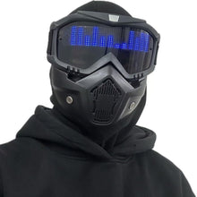 Load image into Gallery viewer, Cyberpunk LED Mask with App Controlled Light Display
