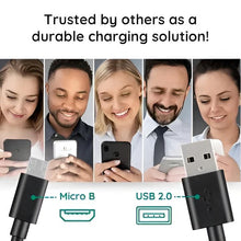 Load image into Gallery viewer, 10ft Premium Micro USB Cable

