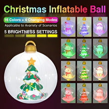 Load image into Gallery viewer, Inflatable Outdoor Christmas Ball With Lights (LED)
