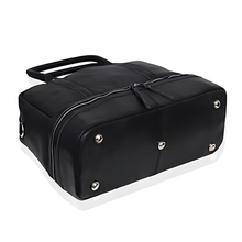 Load image into Gallery viewer, Leather Duffle Bag Full Grain Buffalo Leather Black
