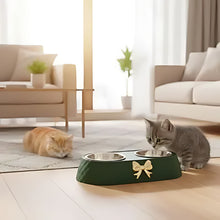Load image into Gallery viewer, Cat Feeding Bowls Double Elevated Non-Slip Design
