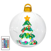 Load image into Gallery viewer, Inflatable Outdoor Christmas Ball With Lights (LED)
