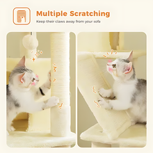 Load image into Gallery viewer, Cat Tree With Hammock For Indoor Cats
