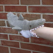 Load image into Gallery viewer, 3D Knitted Crocodile Socks
