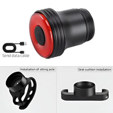 Load image into Gallery viewer, Smart Rechargeable Bike Tail Light with Brake Sensing and Waterproof Design
