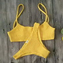 Load image into Gallery viewer, Sexy Push-Up Padded Pleated Bikini Set for Women

