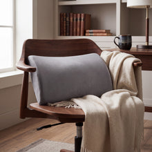 Load image into Gallery viewer, Memory Foam Lumbar Support Pillow with Tapered Edges and Slow Rebound
