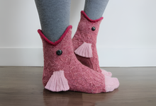 Load image into Gallery viewer, 3D Knitted Crocodile Socks
