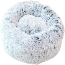 Load image into Gallery viewer, Plush Pet Bed with Raised Edges and Removable Washable Cover for Dogs and Cats
