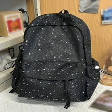 Load image into Gallery viewer, School Backpack with Star Pattern and Padded Adjustable Straps
