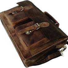 Load image into Gallery viewer, Laptop Leather Briefcase, Top Grain Buffalo Leather
