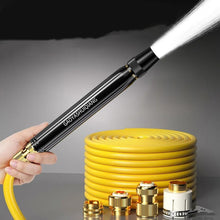 Load image into Gallery viewer, Garden Hose Spray Nozzle with Dual Jet and Fan Patterns, Stainless Steel
