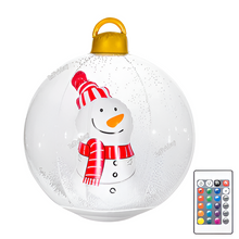 Load image into Gallery viewer, Inflatable Outdoor Christmas Ball With Lights (LED)
