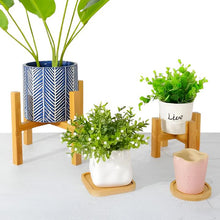 Load image into Gallery viewer, Wooden Plant Pot Trays
