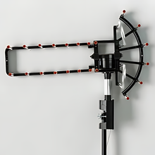 Load image into Gallery viewer, Long Range TV Antenna with Motorized 360 Rotation and Dual Outputs, 500 Mile Reception
