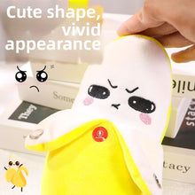 Load image into Gallery viewer, Banana Shaped Plush Toy with Touch Sensor Sounds for Kids and Family Fun
