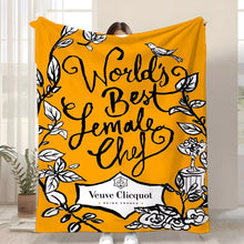 Load image into Gallery viewer, Flannel Throw Blanket with Art Print for Sofa Bed and Travel
