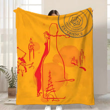 Load image into Gallery viewer, Flannel Throw Blanket with Art Print for Sofa Bed and Travel
