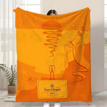Load image into Gallery viewer, Flannel Throw Blanket with Art Print for Sofa Bed and Travel

