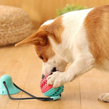 Load image into Gallery viewer, Dog Rope Toy with Suction Cup for Interactive Play
