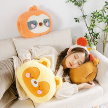 Load image into Gallery viewer, Animal Hand Warmer Pillow with Dual Hand Openings and PP Cotton Filling, 12 Inch
