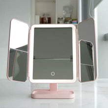 Load image into Gallery viewer, LED Make-up Mirror with Triple Lighting - Clara-White-The Livary
