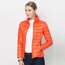 Load image into Gallery viewer, Womens Lightweight Short Jacket with Front Placket for Everyday Layering
