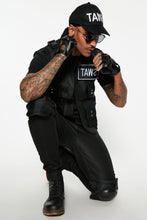 Load image into Gallery viewer, Four Piece Tactical Costume Set with Vest Cap and Fingerless Gloves
