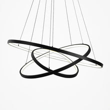 Load image into Gallery viewer, LED Ring Pendant Chandelier, Modern Acrylic Ceiling Light
